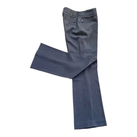 Petite Sophisticate Pants - Petite Sophisticate charcoal gray flare trouser pants size 0Petite Short NWOT